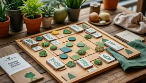 découvrez des jeux de société écologiques conçus avec des matériaux responsables, proposés par des éditeurs engagés pour un divertissement durable et respectueux de l'environnement.